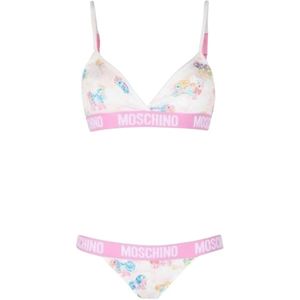 Moschino, Dames, Badkleding, Veelkleurig, Maat: 2XS Katoen,