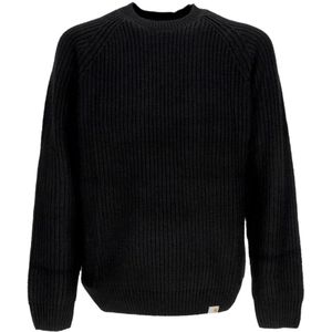 Carhartt Wip, Heren, Truien, Zwart, Maat: S Wol,