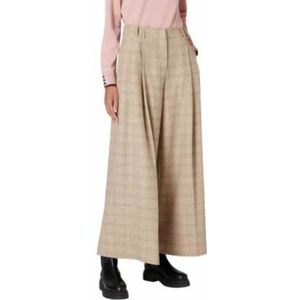 Paul Smith, Dames, Broeken, Beige, Maat: M Flanel,