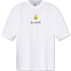 Vetements, unisex, Tops, Wit, Maat: XS Katoen,