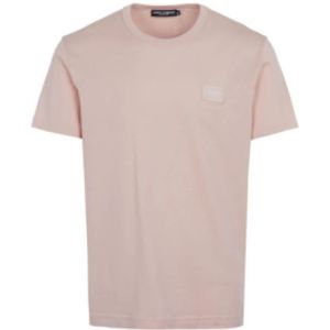 Dolce & Gabbana, Heren, Tops, Roze, Maat: XL