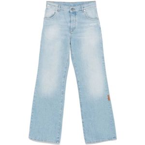 Off White, Dames, Jeans, Blauw, Maat: W25