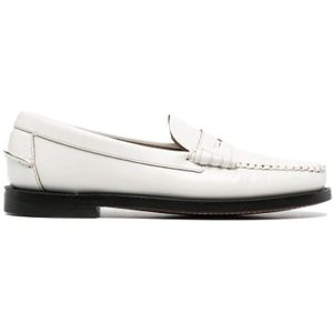 Sebago, Dames, Schoenen, Wit, Maat: 37 EU Leer,