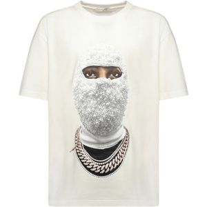 IH NOM UH Nit, Heren, Tops, Beige, Maat: L Katoen,