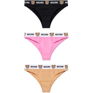 Moschino, Dames, Ondergoed, Veelkleurig, Maat: M Katoen,