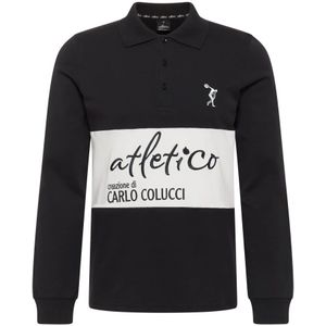 Atletico - Poloshirt - Langemouwen - Katoen - Blauw