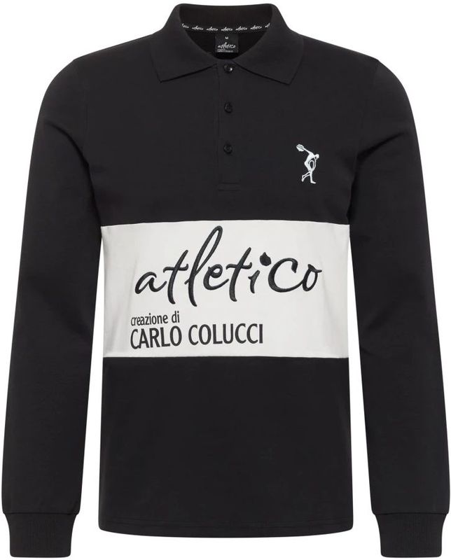 Atletico - Poloshirt - Langemouwen - Katoen - Blauw