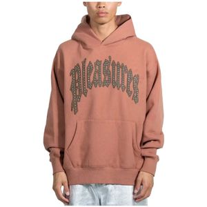 Pleasures, Heren, Sweatshirts & Hoodies, Beige, Maat: M Katoen,