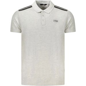 Cavalli Class, Heren, Tops, Grijs, Maat: M Katoen,