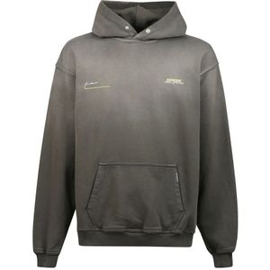 Represent, Heren, Sweatshirts & Hoodies, Grijs, Maat: S Katoen,