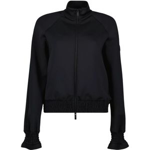 Moncler, Dames, Jassen, Zwart, Maat: S Poliester,