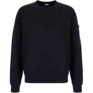 C.p. Company, Heren, Sweatshirts & Hoodies, Blauw, Maat: S