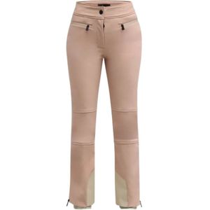 Moncler Stretch Ski Broek met Waterbestendige Kenmerken , Pink , Dames , Maat: L