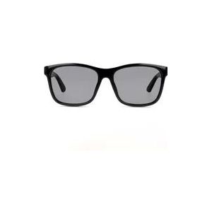 Gucci Iconische en tijdloze zonnebril , Black , Heren , Maat: 57 MM