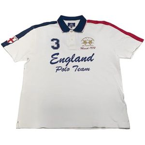 La Martina, Heren, Tops, Wit, Maat: 2XL