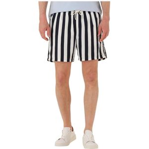 Tommy Hilfiger - Medium Drawstring Print - Zwemshort - Blauw