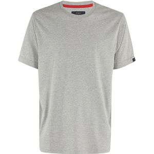 Fay, Heren, Tops, Grijs, Maat: M Katoen,