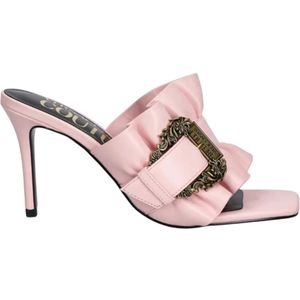Versace Jeans Couture, Dames, Schoenen, Roze, Maat: 40 EU Synthetisch,