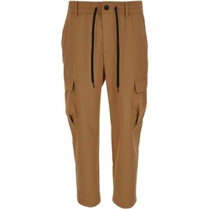 Versace, Heren, Broeken, Bruin, Maat: M