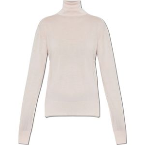 Jil Sander, Dames, Truien, Roze, Maat: XS Kasjmier,