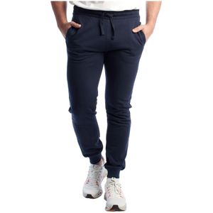 U.s. Polo Assn., Heren, Broeken, Blauw, Maat: S Fleece,