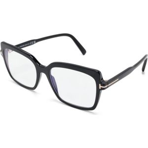 Tom Ford - FT5947-B - Optische Monturen - Zwart - Acetaat - Vlinder