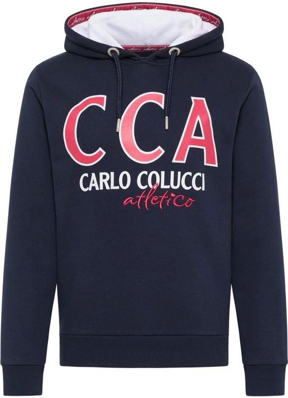 Carlo Colucci - Atletico Sweathoodie D`Amante - Sweatshirt - Blauw