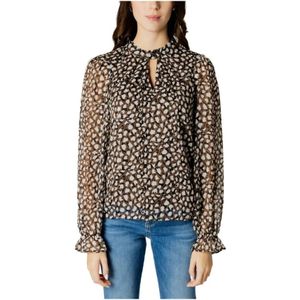 Vila, Dames, Blouses & Shirts, Veelkleurig, Maat: S Poliester,