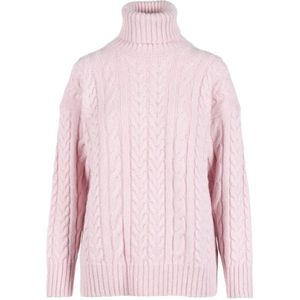 Peserico, Dames, Truien, Roze, Maat: 2XS Wol,