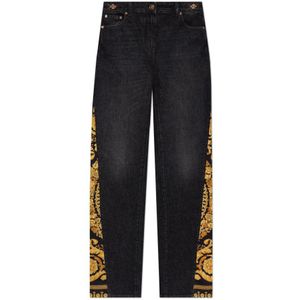 Versace - Barocco - Jeans - Zwart - Denim