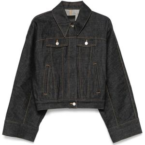 Givenchy, Dames, Jassen, Blauw, Maat: S Katoen,