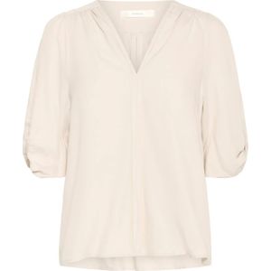 InWear, Dames, Blouses & Shirts, Beige, Maat: S Viscose,