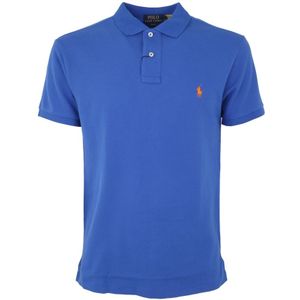 Polo Ralph Lauren, Heren, Tops, Blauw, Maat: S Katoen,