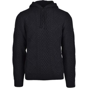 Paul & Shark, Heren, Sweatshirts & Hoodies, Zwart, Maat: XL Wol,