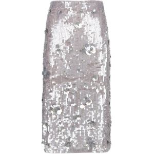 P.a.r.o.s.h., Dames, Rokken, Grijs, Maat: L Wol,