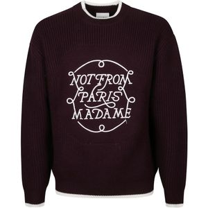 Drole de Monsieur, Heren, Truien, Bruin, Maat: L