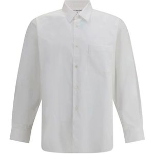 Comme des Garçons, Heren, Overhemden, Wit, Maat: S Katoen,