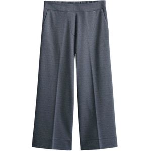 Opus, Dames, Broeken, Blauw, Maat: S Leer,