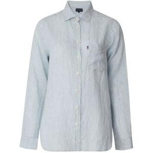 Lexington, Heren, Overhemden, Blauw, Maat: L