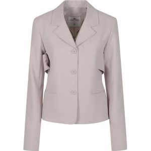 Courrèges, Dames, Jassen, Roze, Maat: S Leer,