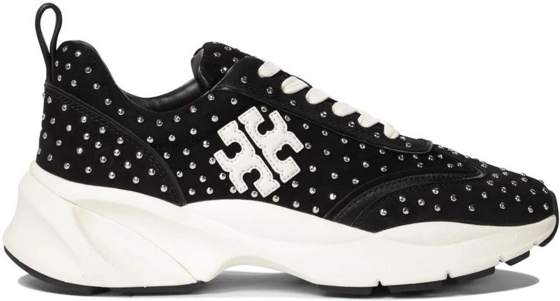 Tory Burch - Sneakers - Zwart - Leer