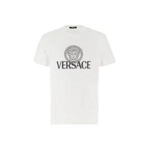 Versace T-Hemden , White , Heren , Maat: S
