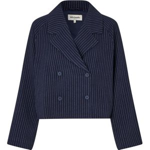 Lollys Laundry, Dames, Jassen, Blauw, Maat: XS Viscose,