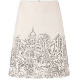 Minirok in all-over look