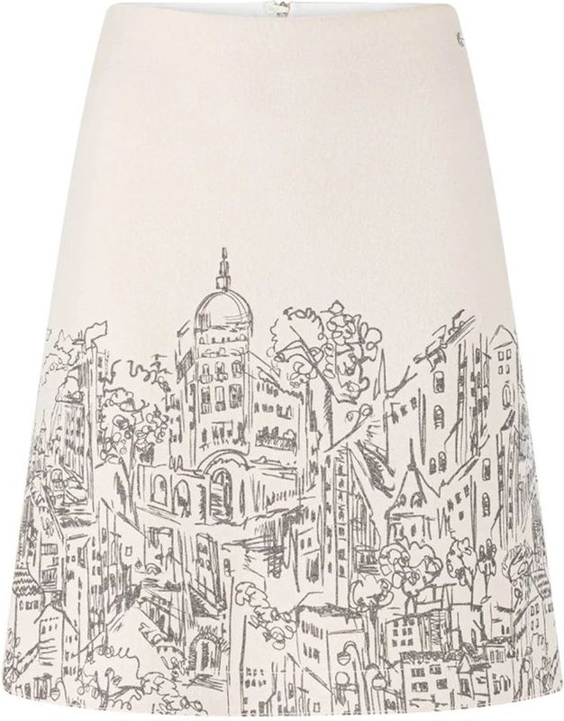 Minirok in all-over look