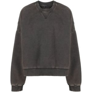 Entire Studios, Heren, Sweatshirts & Hoodies, Zwart, Maat: M Katoen,