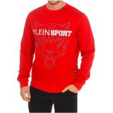 Plein Sport - Ronde Hals Sweatshirt - Grijs - Heren - Katoen