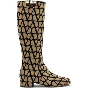 Valentino Garavani, Dames, Schoenen, Beige, Maat: 37 1/2 EU