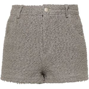 Iro, Dames, Korte broeken, Grijs, Maat: S Katoen,