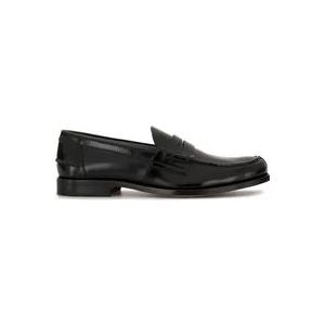 Tod's Zwarte Leren Kalfsleren Enkellaarzen , Black , Heren , Maat: 44 EU